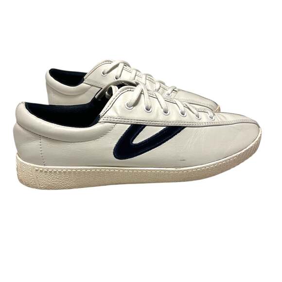 Tretorn Nylite Plus Sz 9 Canvas Women's Sneaker Shoes Eco Ortholite White/Navy - Picture 2 of 9